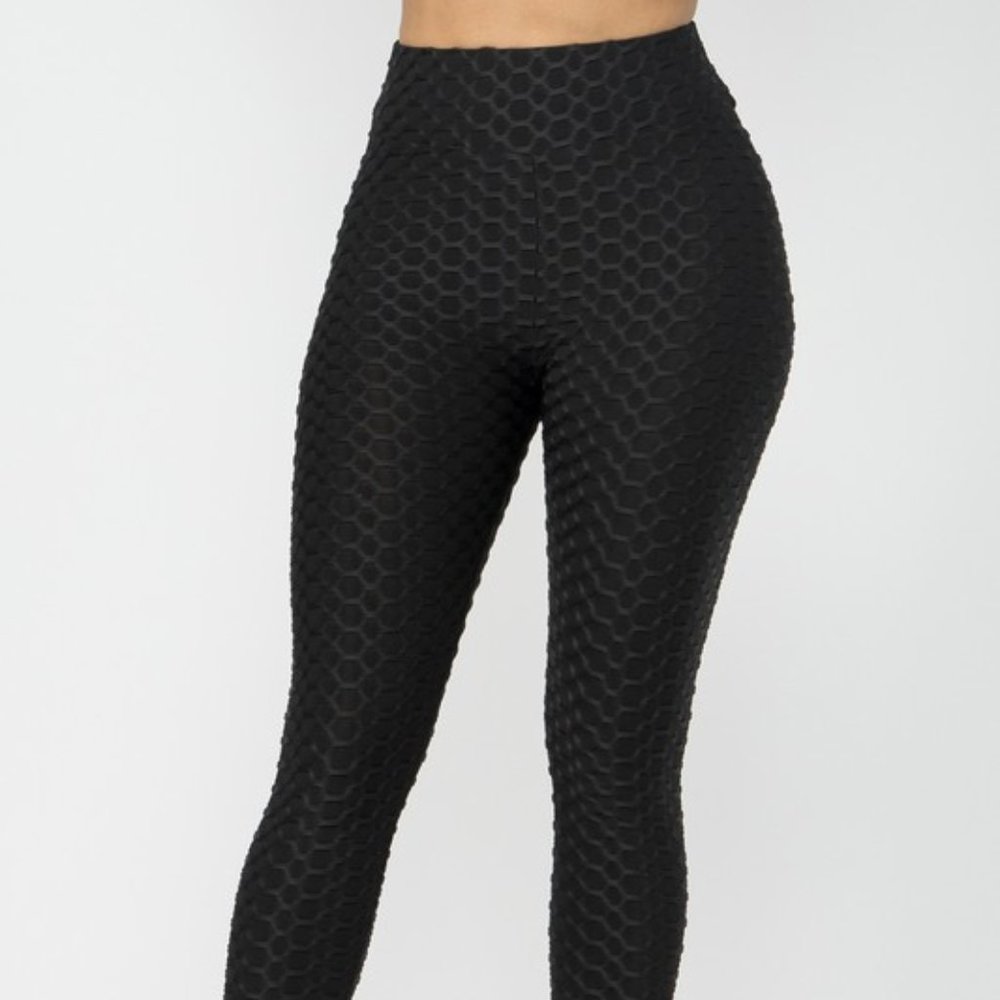 HONEYCOMB HIGH WAIST LEGGINGS